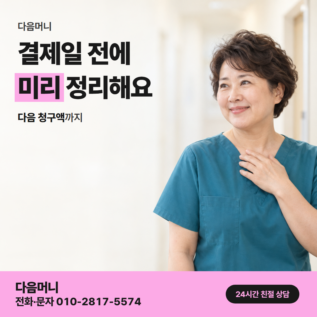 다음머니 농협카드카드깡 이용 사례 안내